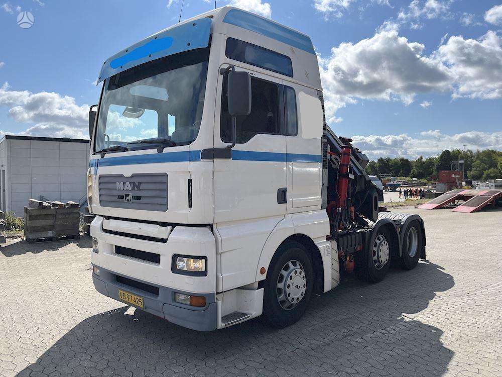 MAN TGA *HIAB 322 E-6 HIPRO*, с краном
