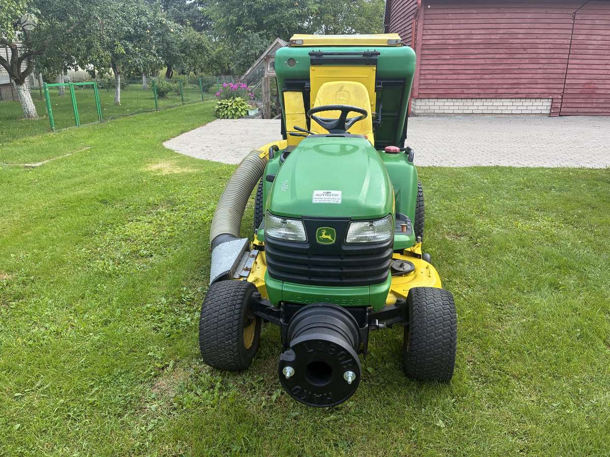 John Deere X495(Dyzelis), sodo traktoriai