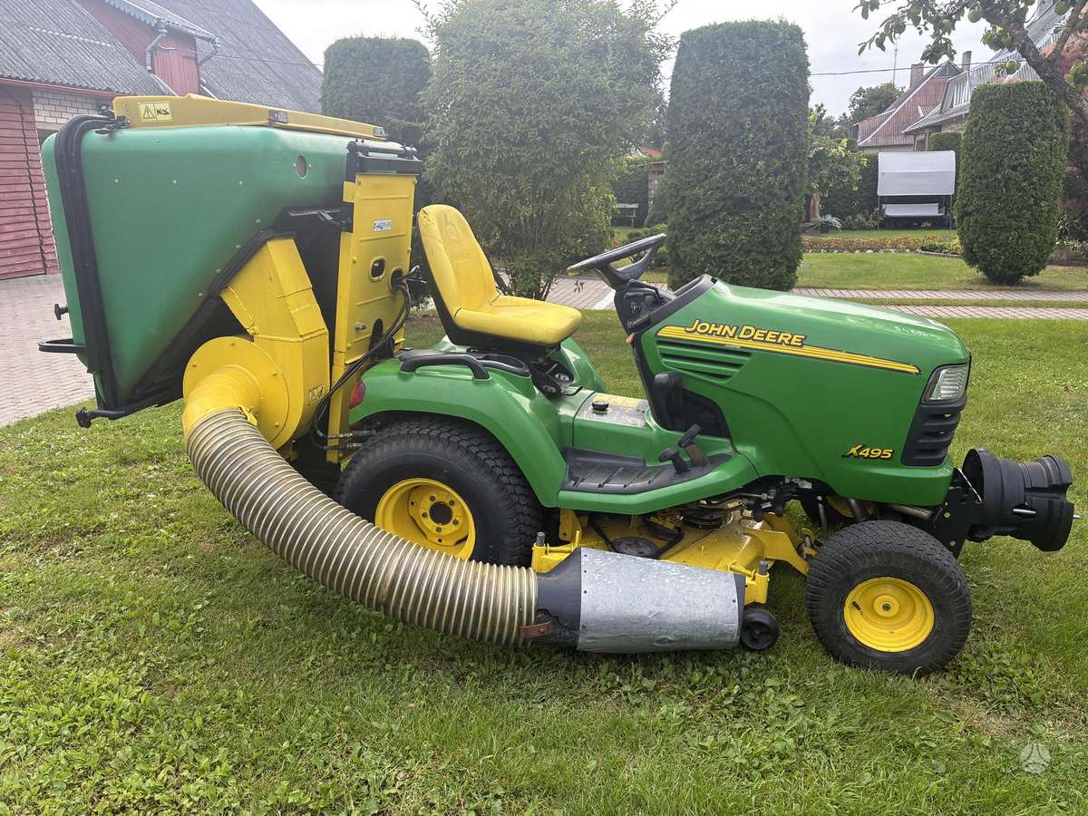 John Deere X495(Dyzelis), garden tractors