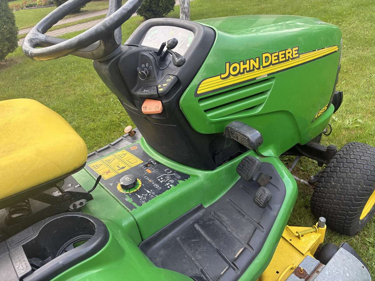 John Deere X495(Dyzelis), sodo traktoriai