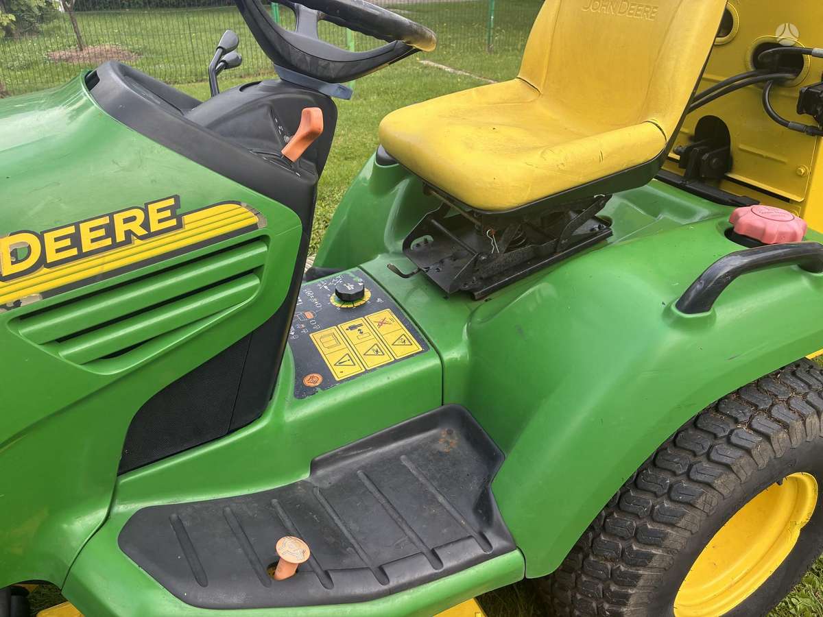 John Deere X495(Dyzelis), garden tractors