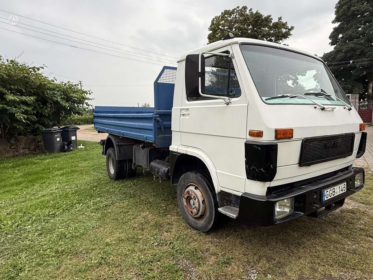 MAN 8.150, dumpers / tippers