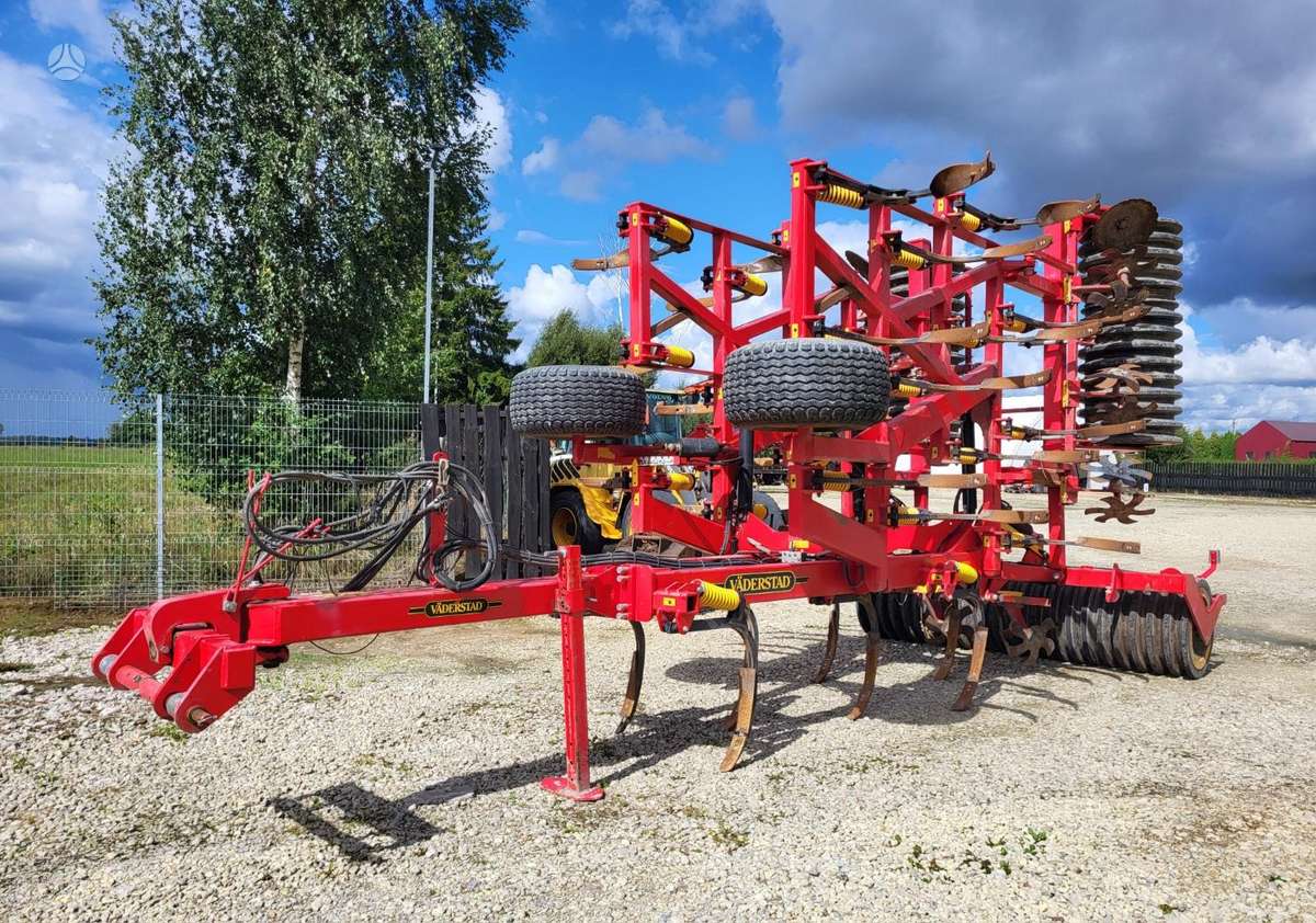 Vaderstad Cultus CS 620, scrapers, scrubbers