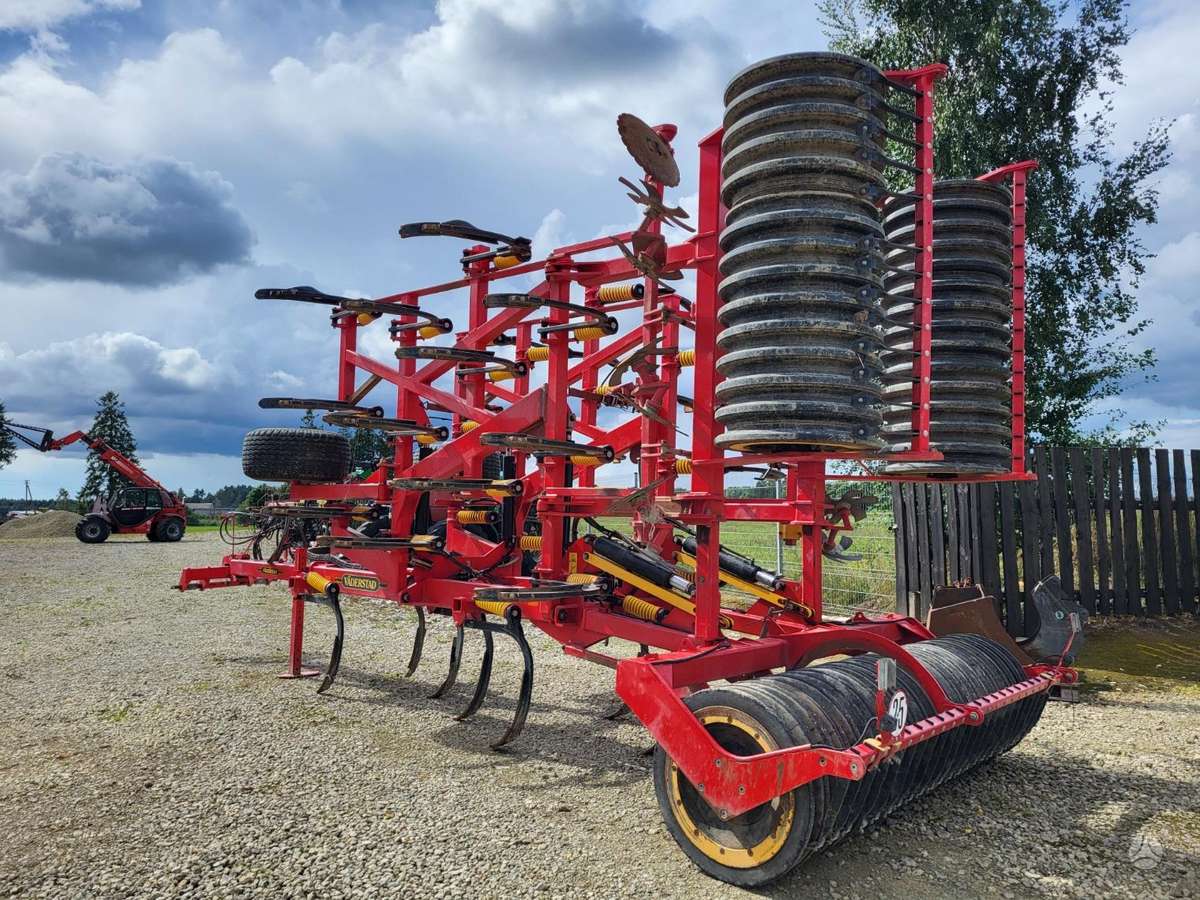 Vaderstad Cultus CS 620, scrapers, scrubbers
