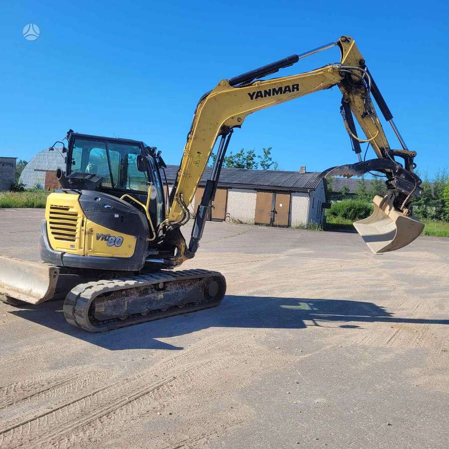 Yanmar Vio80i, ekskavatoriai
