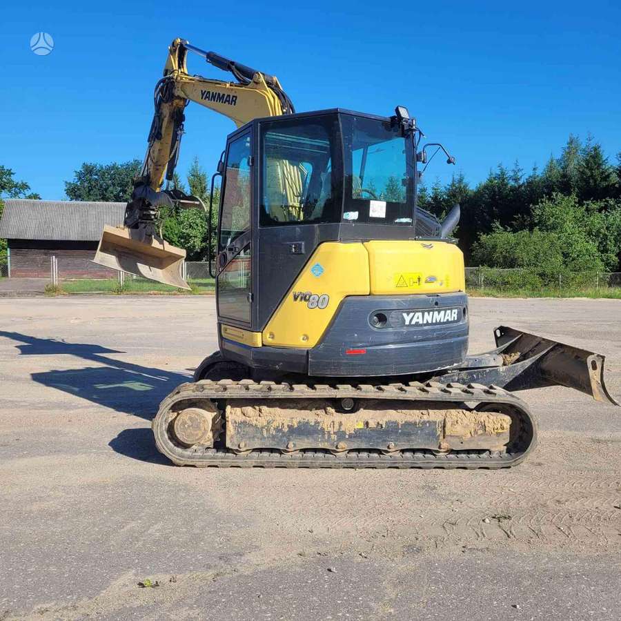 Yanmar Vio80i, экскаваторы