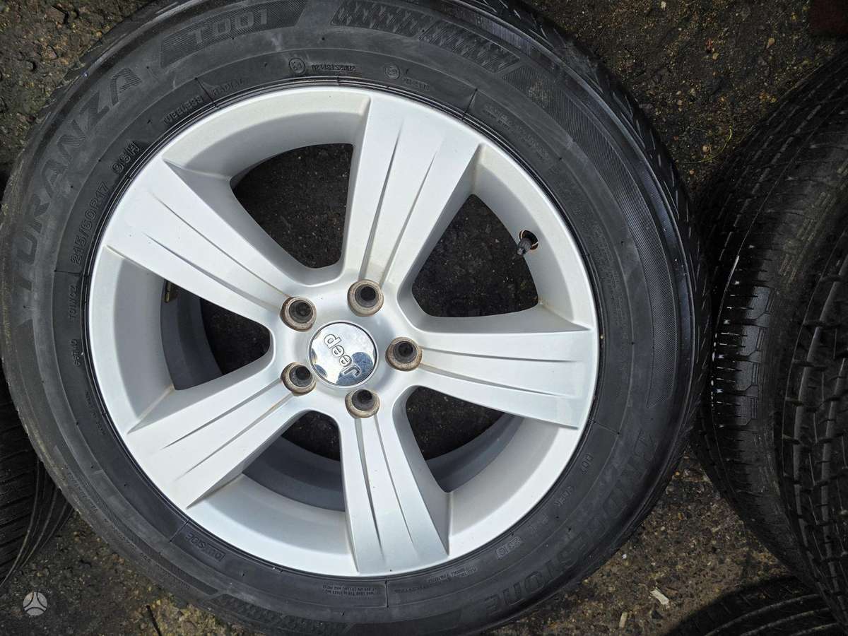 Jeep Compas, light alloy, R17