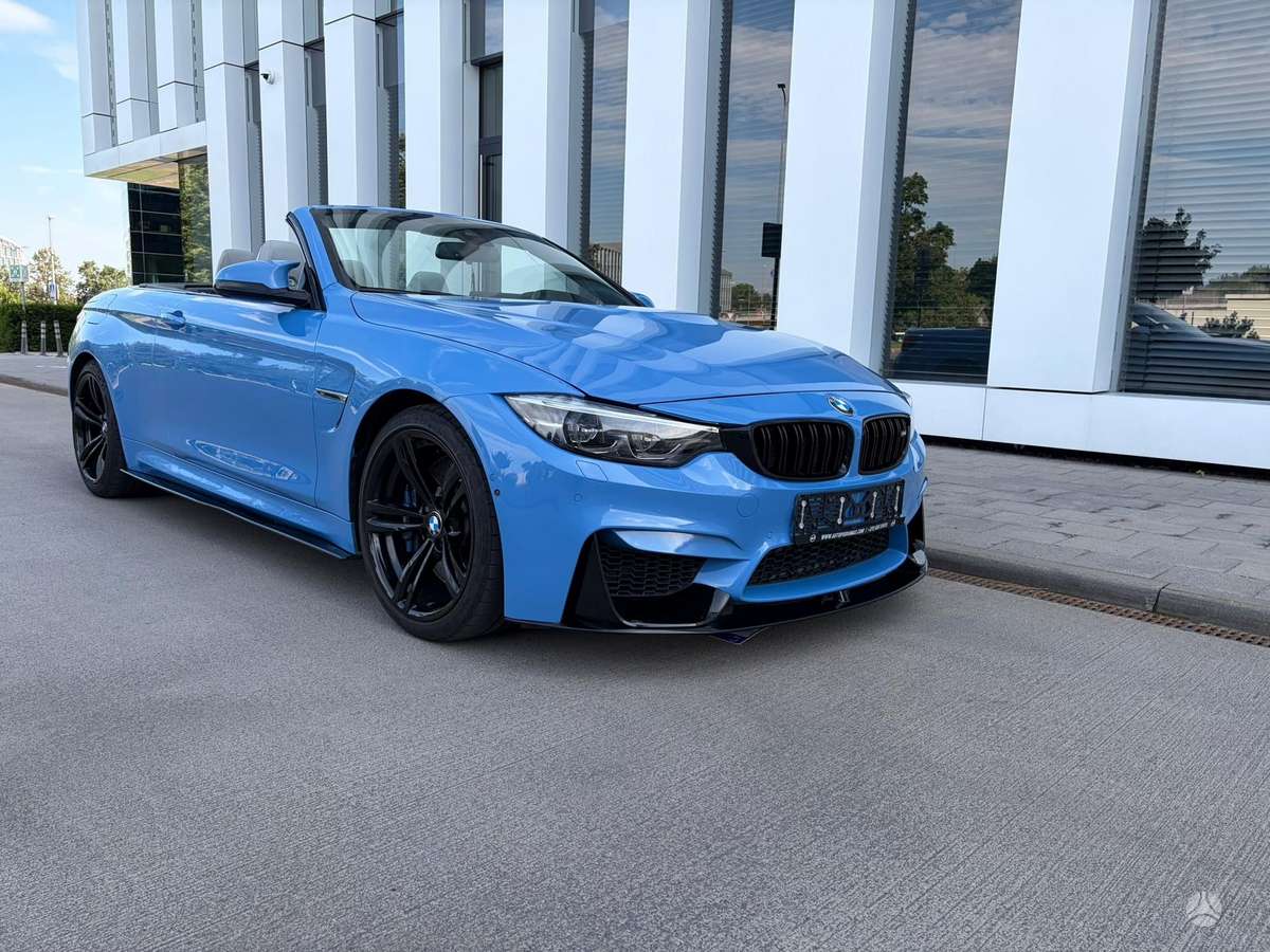 BMW M4, 3.0 l., convertible