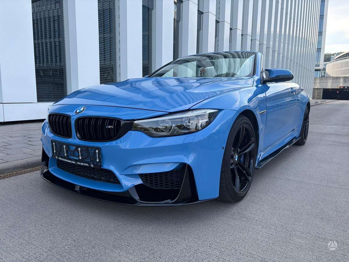 BMW M4, 3.0 l., convertible