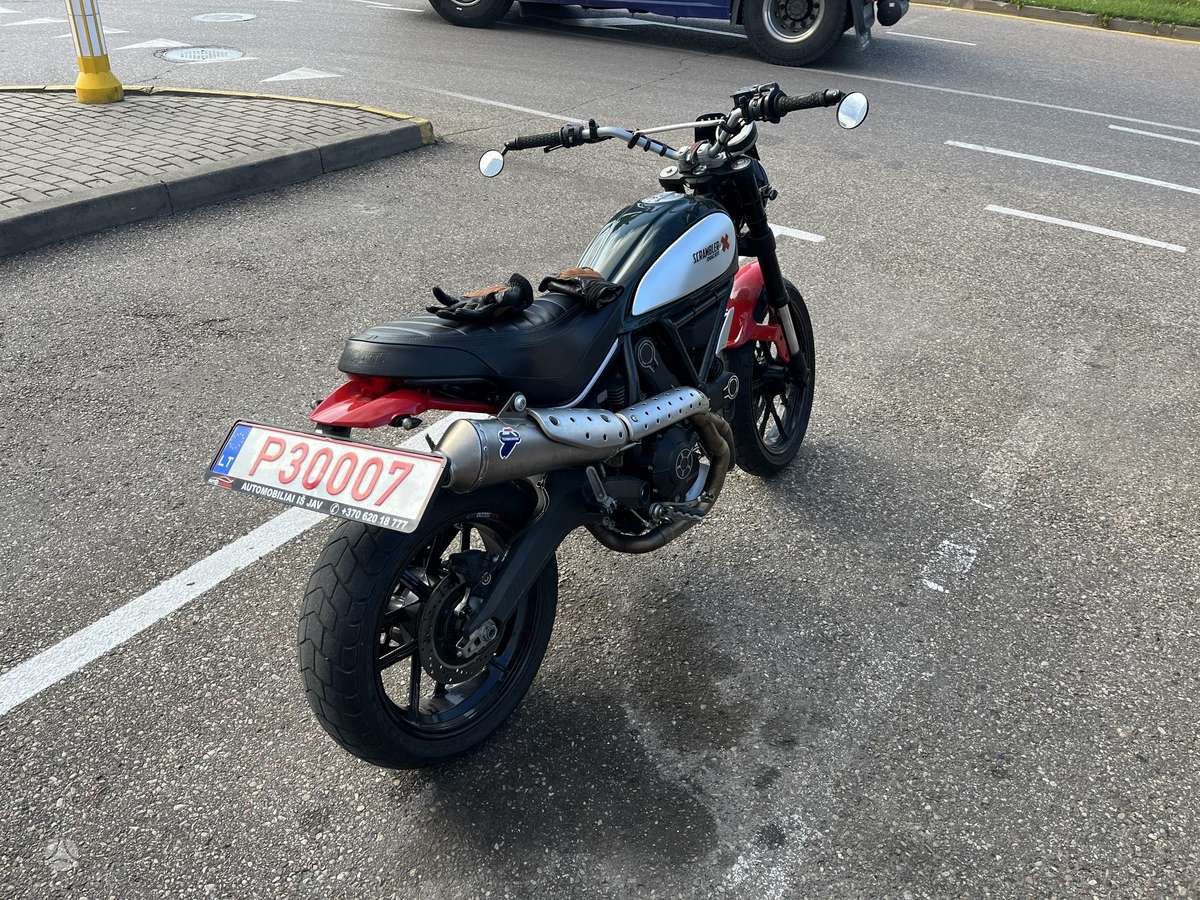 Ducati Scrambler 800cc, street / классические