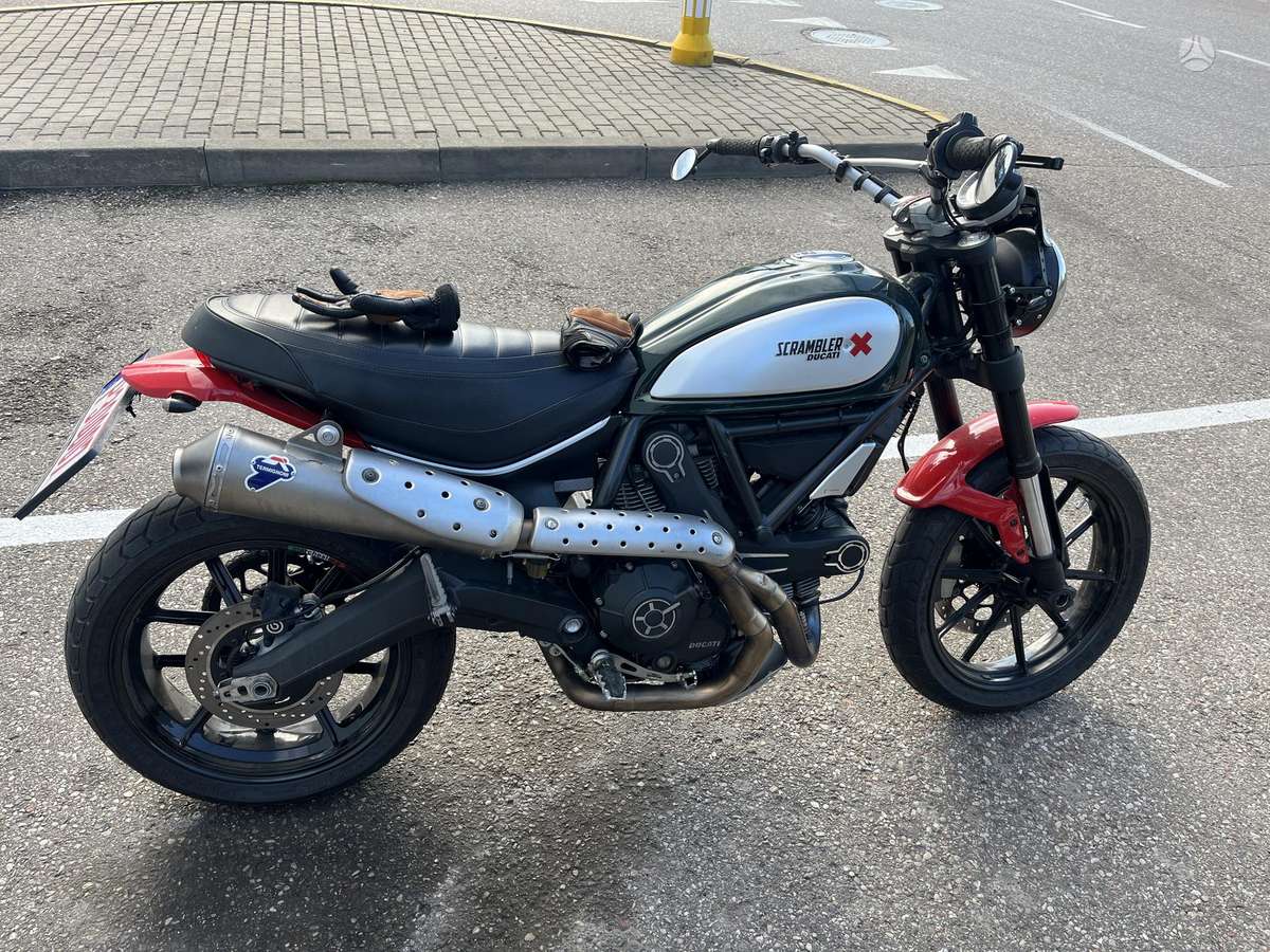 Ducati Scrambler 800cc, street / классические