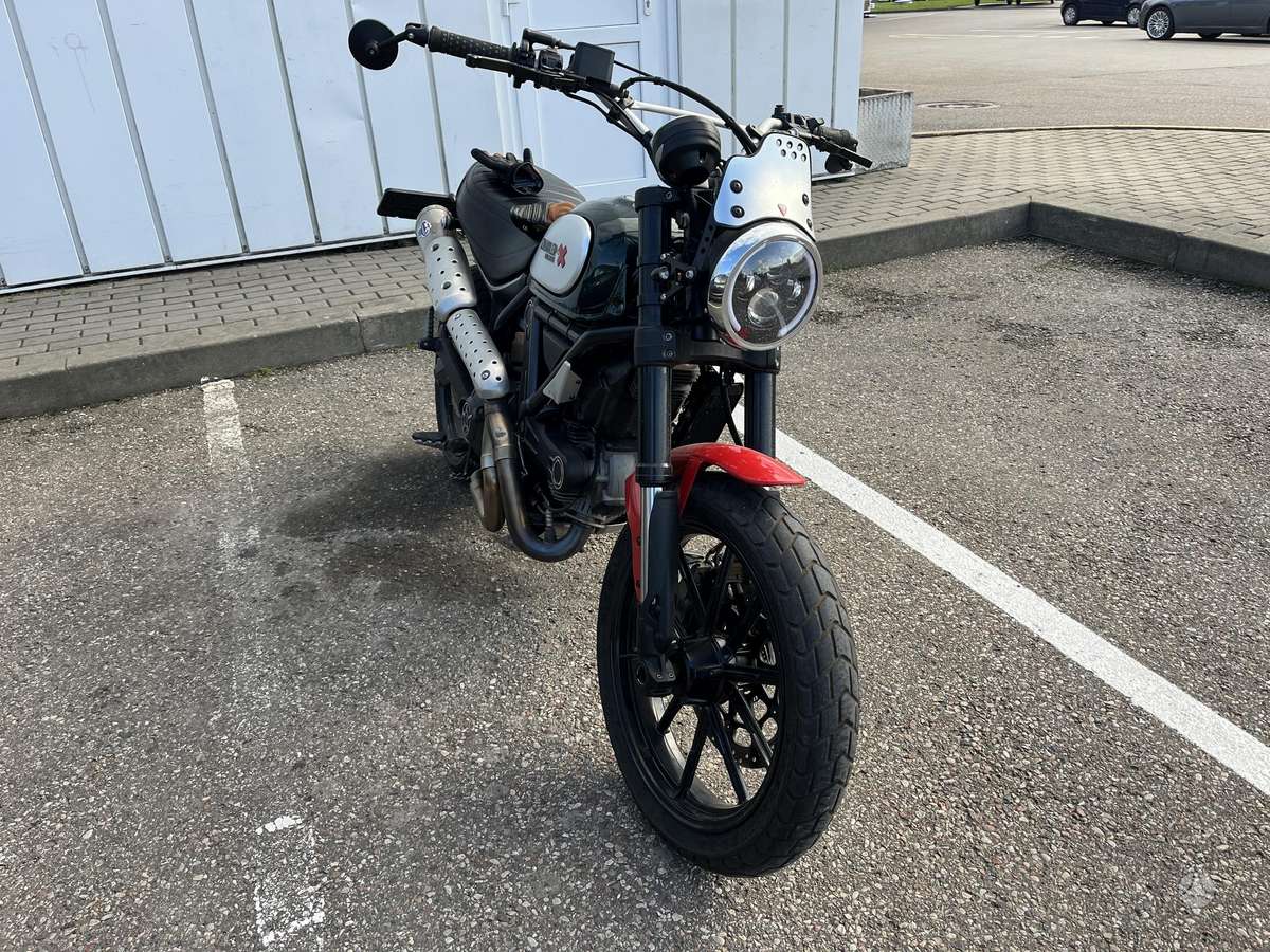 Ducati Scrambler 800cc, street / классические