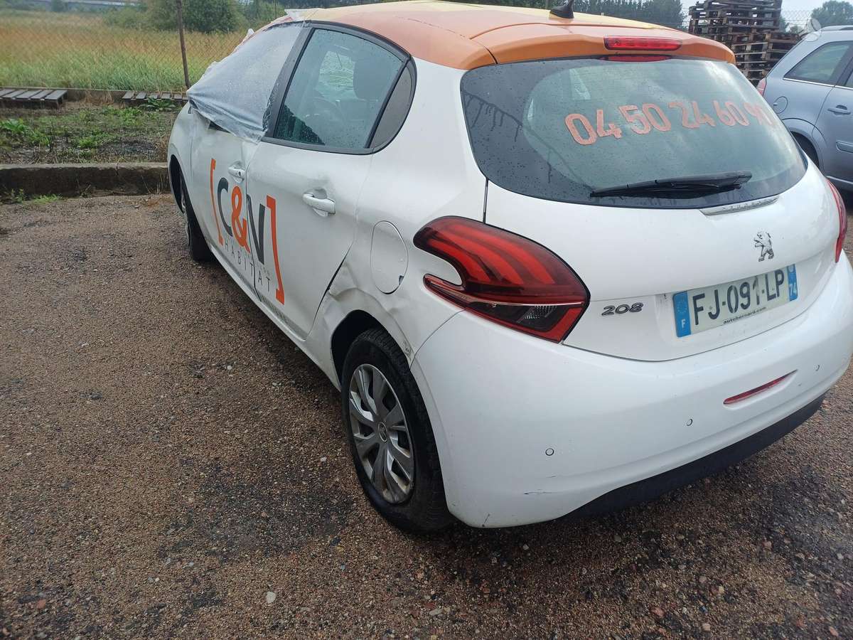 Peugeot 208 Spalvos kodas ewp