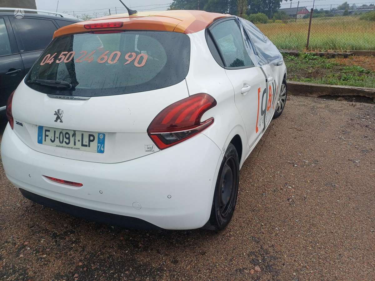 Peugeot 208 Spalvos kodas ewp