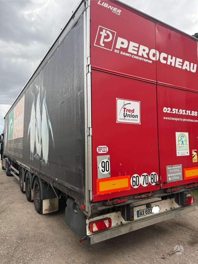 Fruehauf, пологовые / тентовые