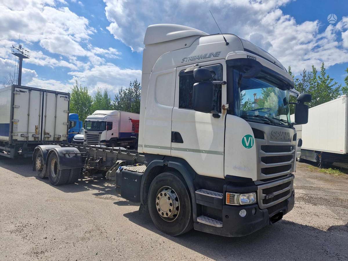 Scania R 410, cab-chassis trucks