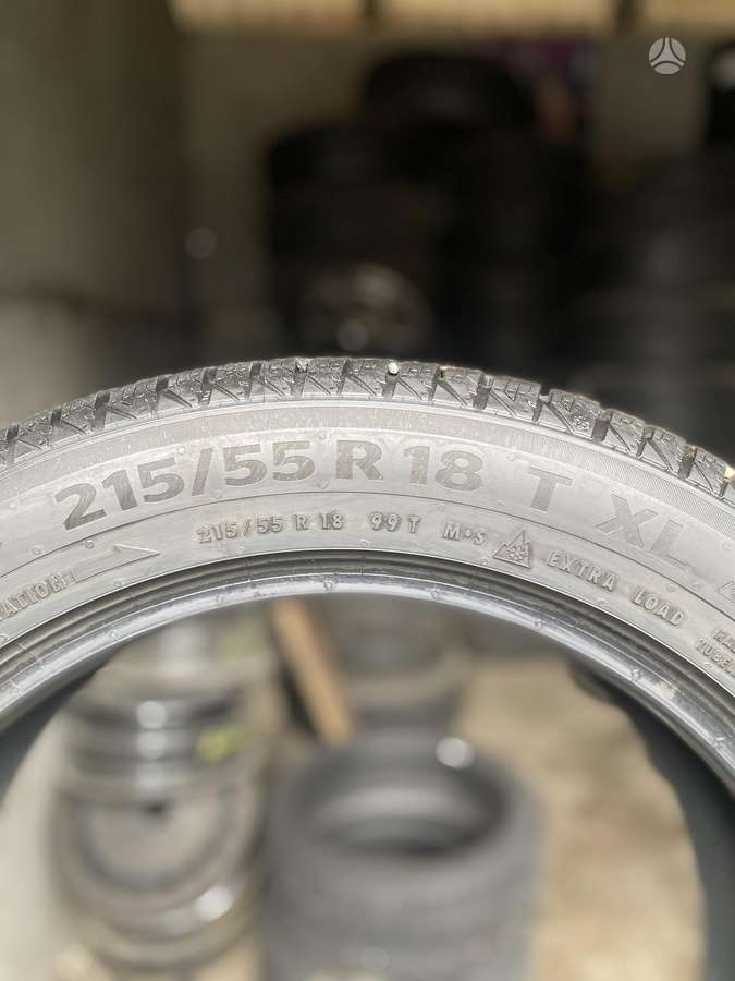 Continental, зимние 215/55 R18