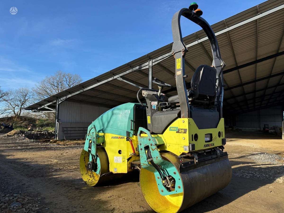 Ammann ARX 26, прокат строительного транспорта