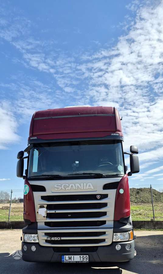 Scania R450, 2 miegamosios vietos