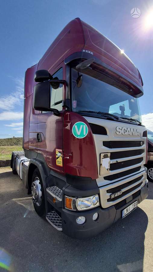 Scania R450, double sleeper