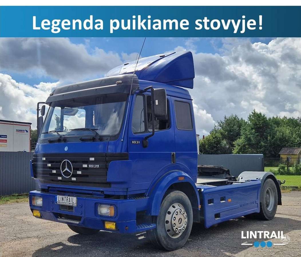 Mercedes-Benz Labai geras stovis!, single sleeper