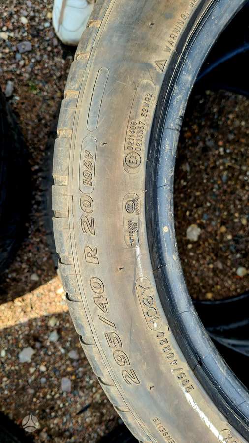 Michelin, vasarinės 295/40 R20