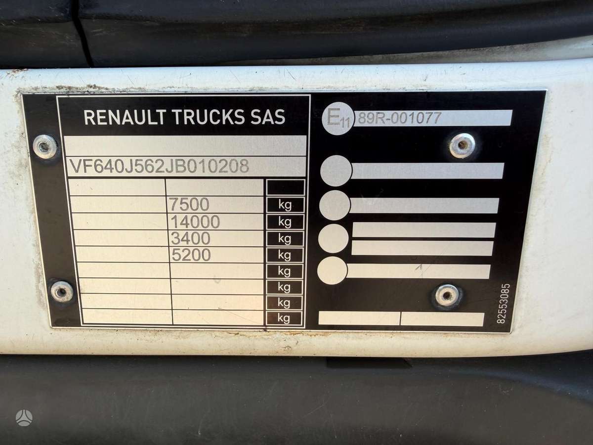 Renault D240, рефрижераторы