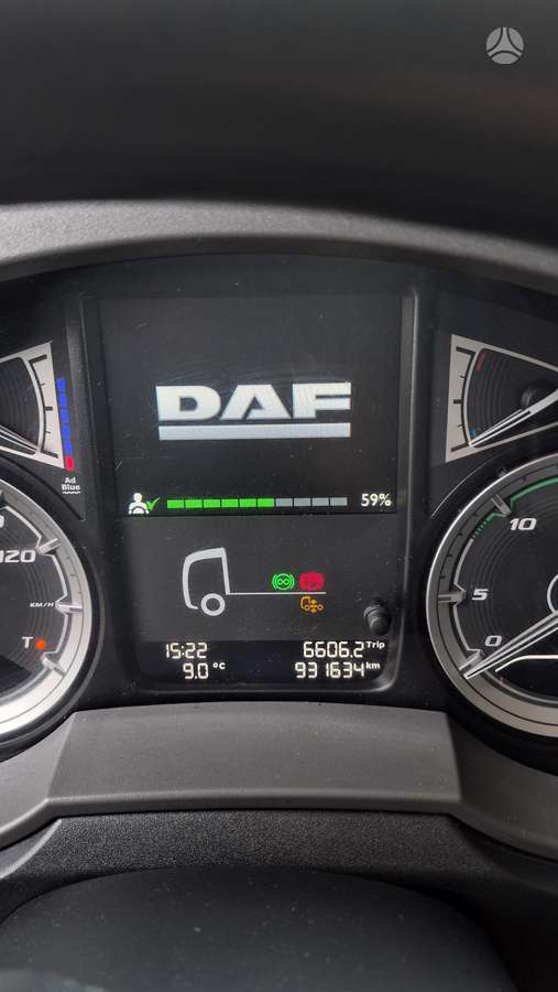 DAF XF, 2 спальных места