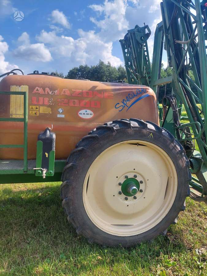 Amazone Ug2000, purkštuvai