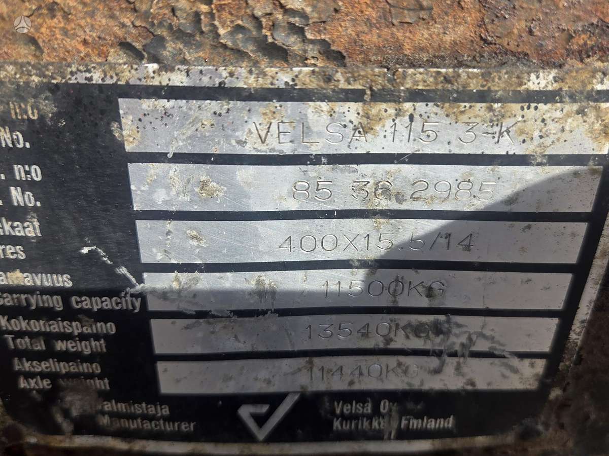 -Kita- VELSA 115-3K, прицепы, полуприцепы