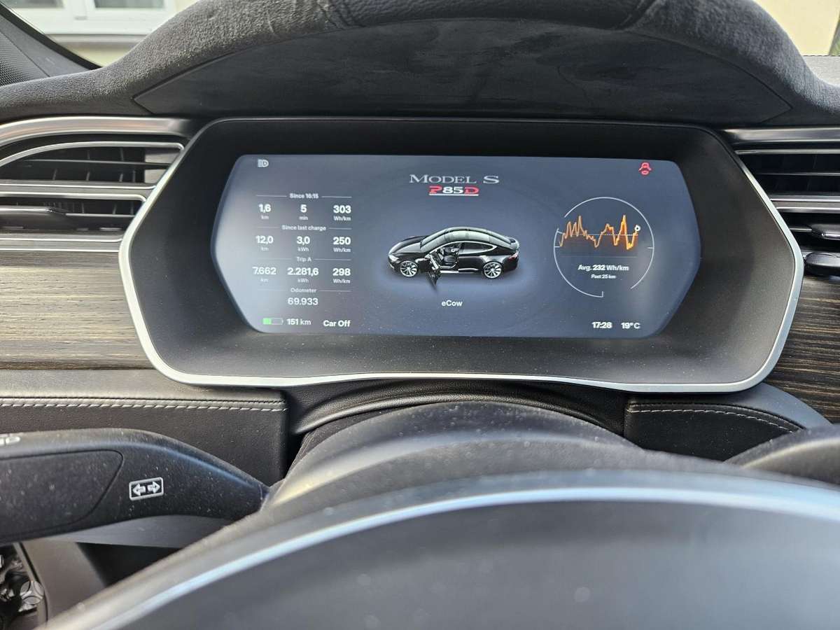 Tesla Model S, 85 кВт·ч, Хэтчбек