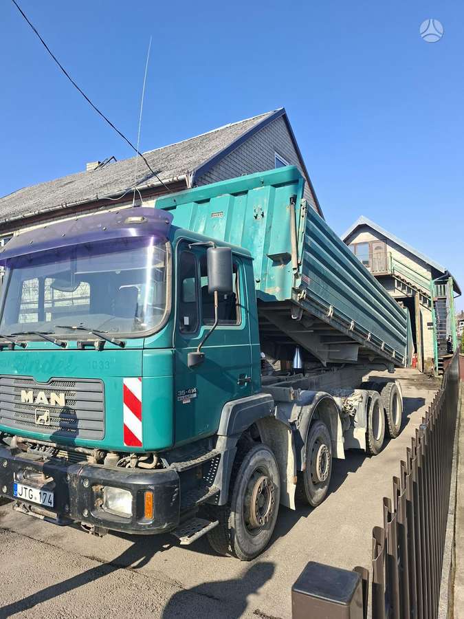 MAN 35-414, dumpers / tippers