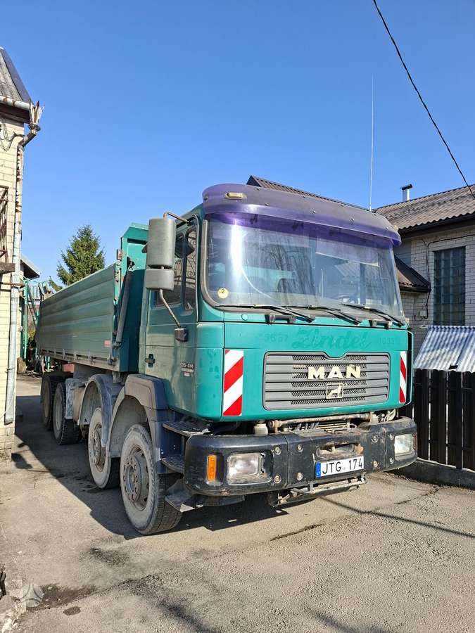 MAN 35-414, dumpers / tippers