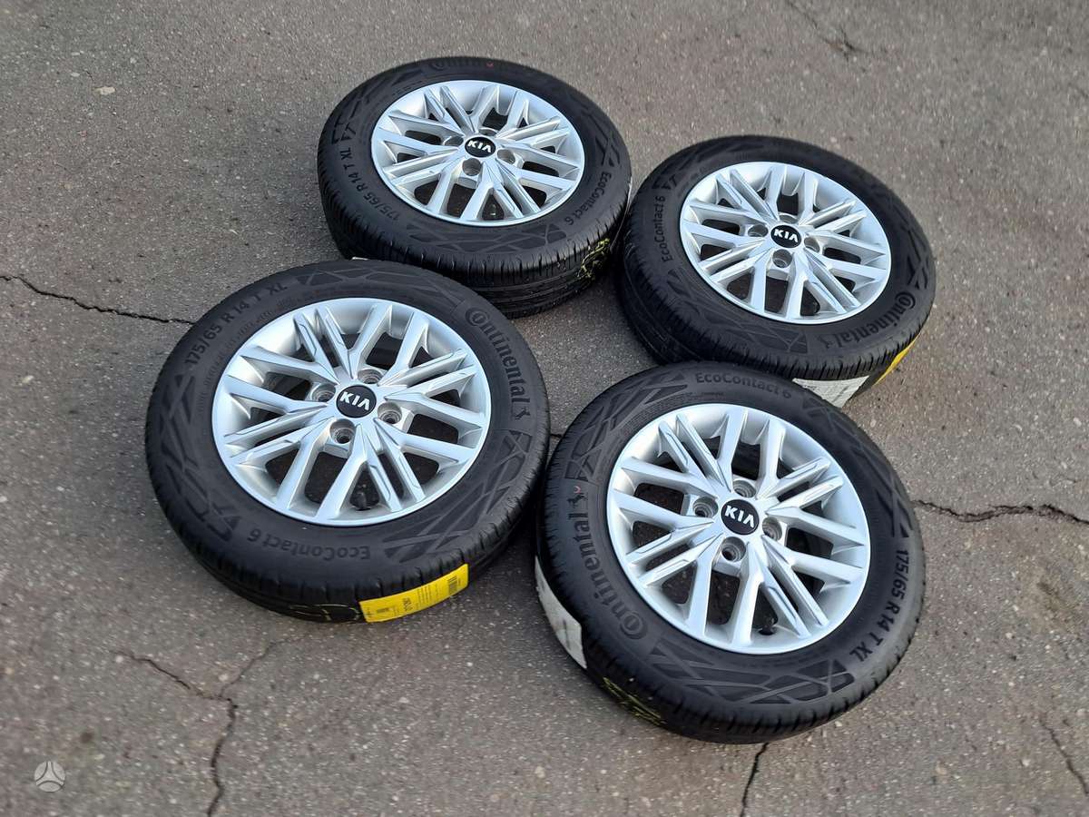 KIA Picanto, light alloy, R14