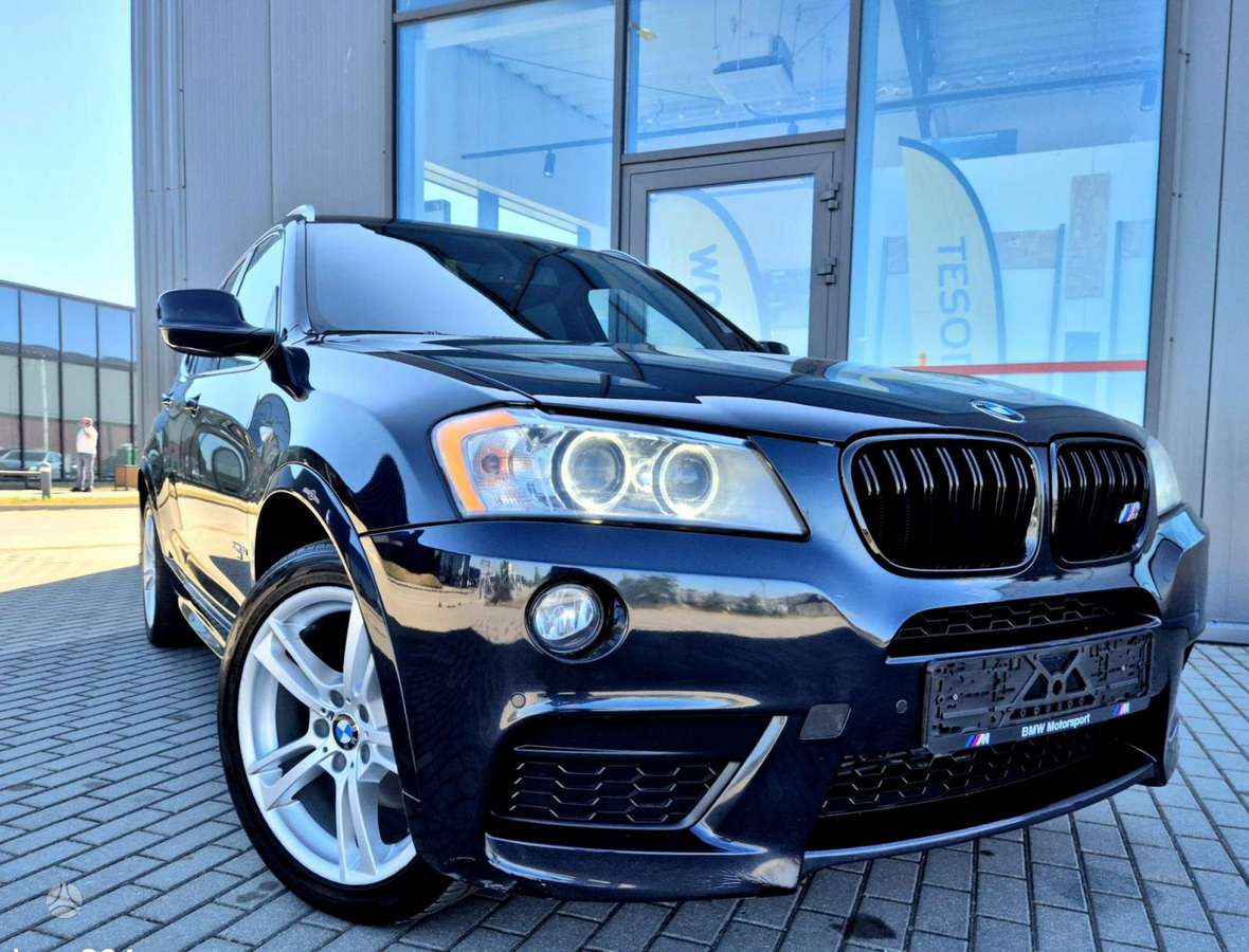 BMW X3, 3.0 l., off-road / crossover