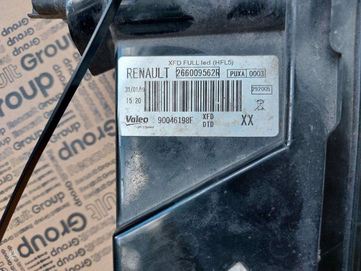 Renault Talisman lights