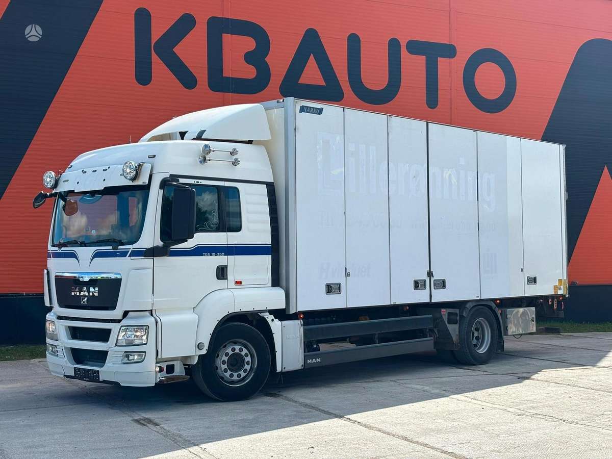 MAN TGS 18.320 4x2, box trucks / box vans