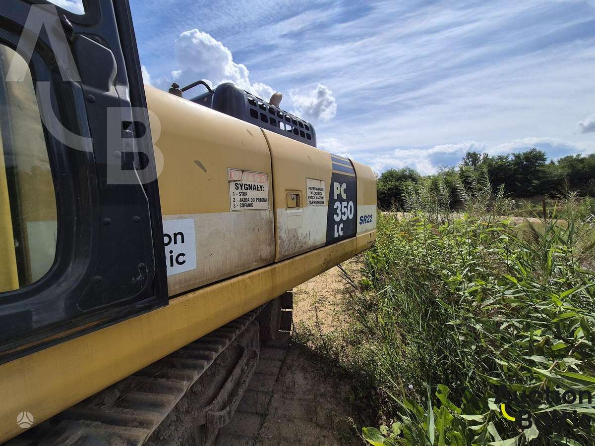 Komatsu PC350LC-8, ekskavatoriai