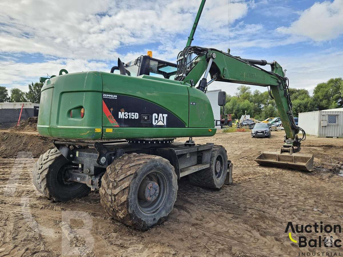 Caterpillar M 315 D, ekskavatoriai