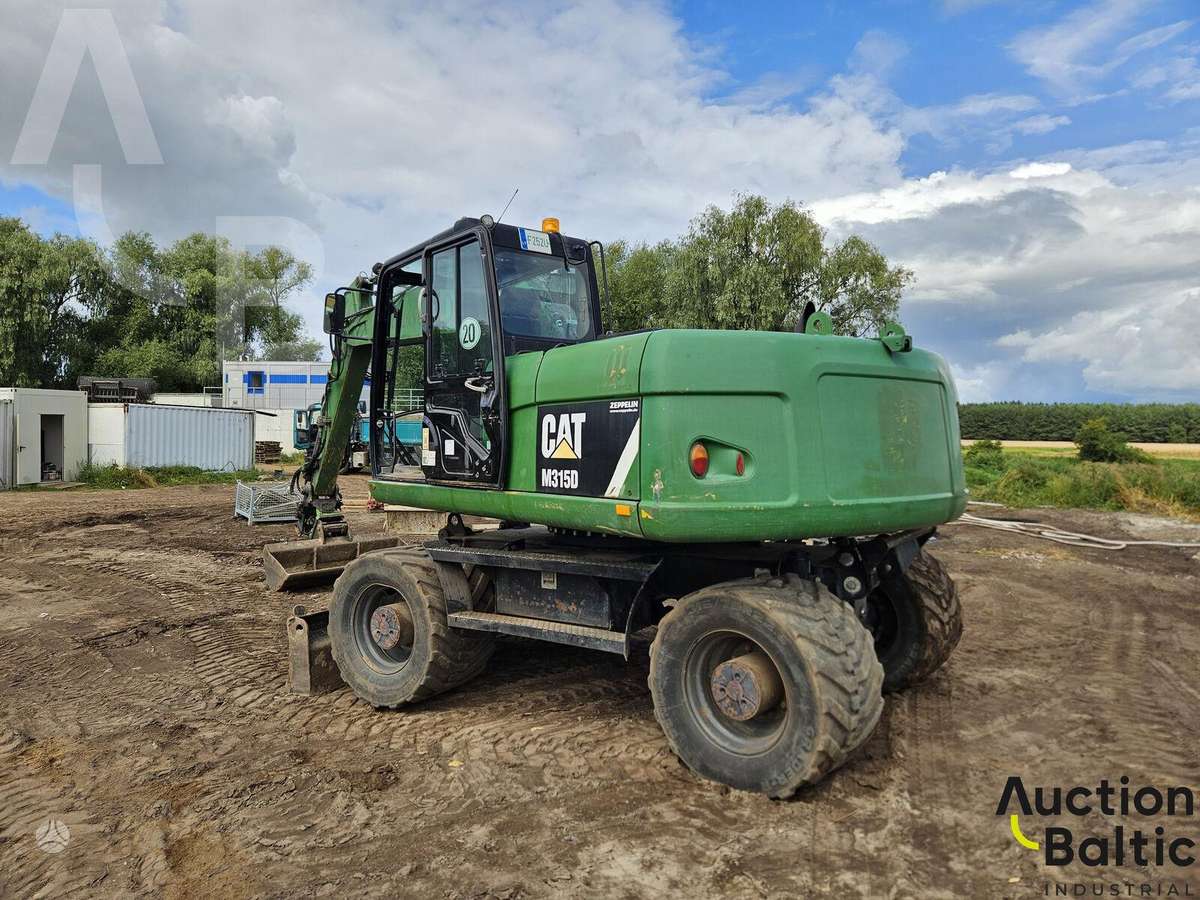 Caterpillar M 315 D, ekskavatoriai