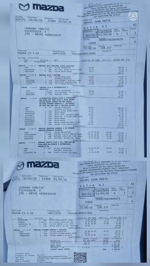 Mazda CX-5, 2.2 l., off-road / crossover