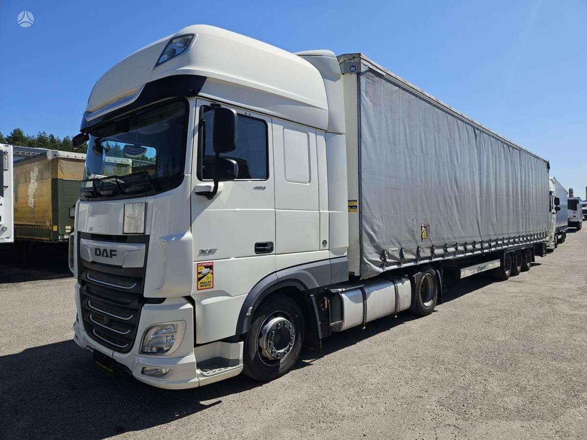 DAF XF 480 FT SSC MEGA, double sleeper