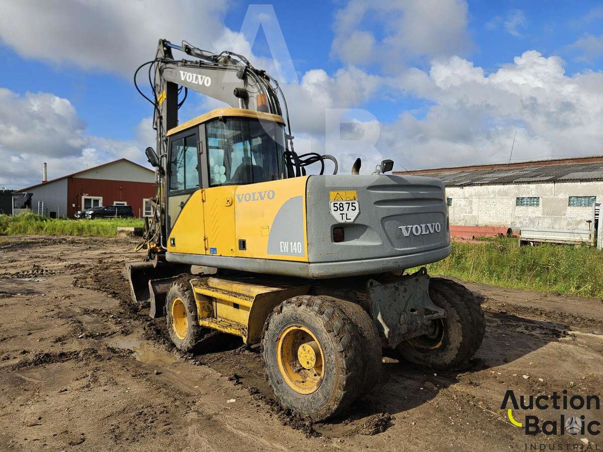 Volvo EW 140, ekskavatoriai