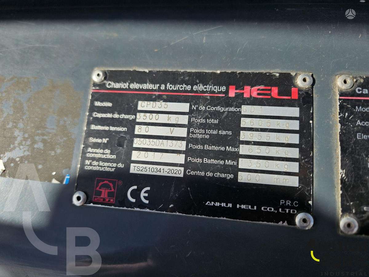 Heli CDP35, forklifts