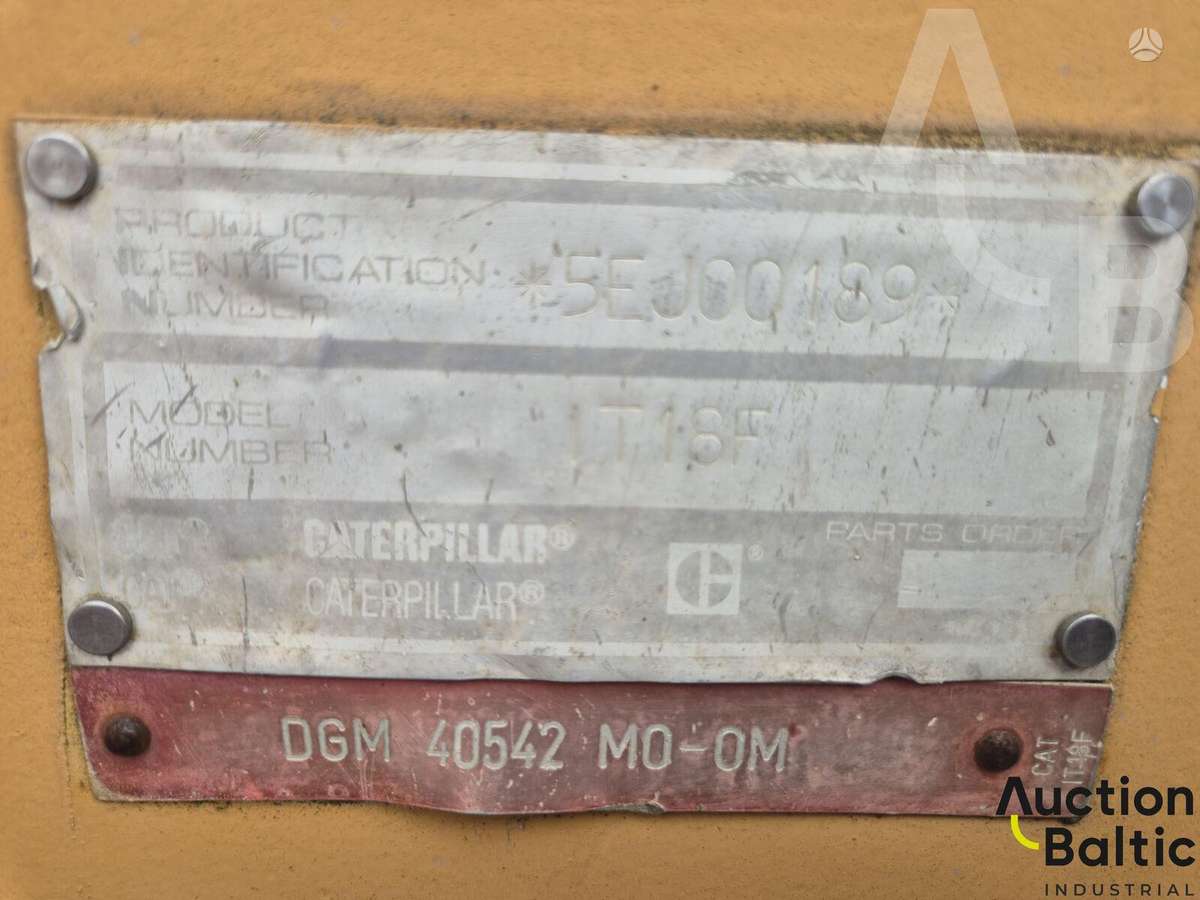 Caterpillar IT 18 F, frontal loader
