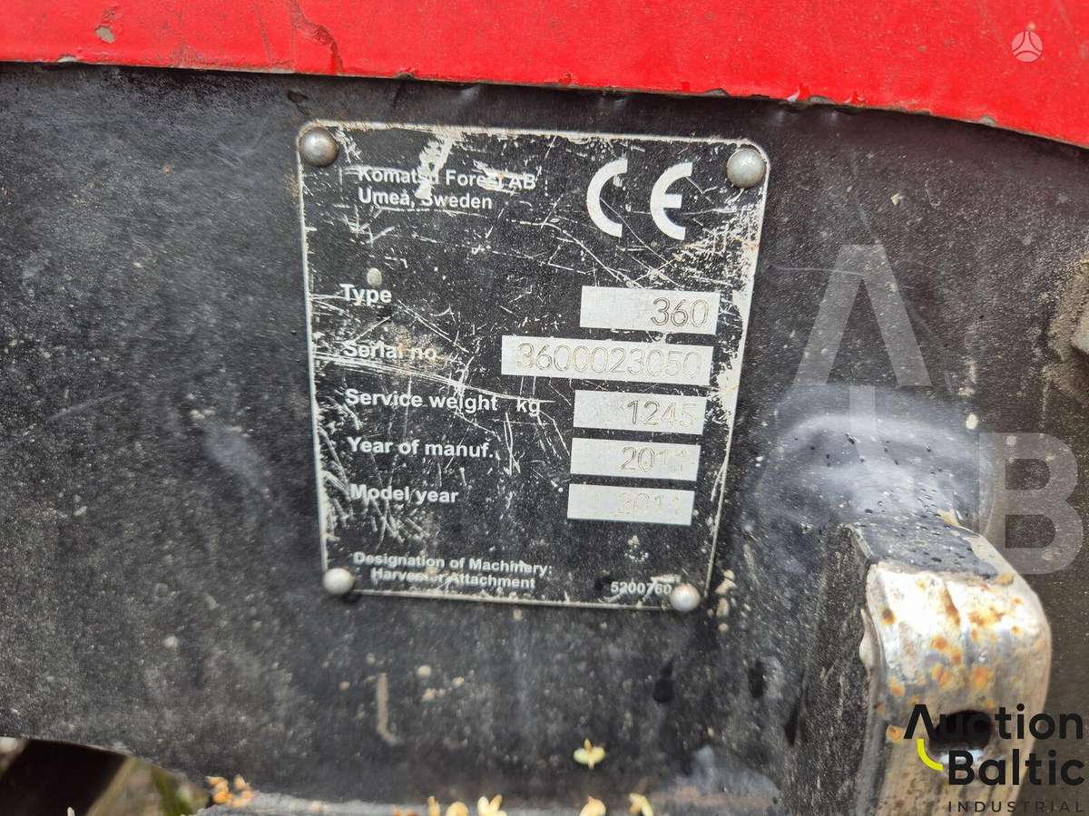 Komatsu 931, харвестеры