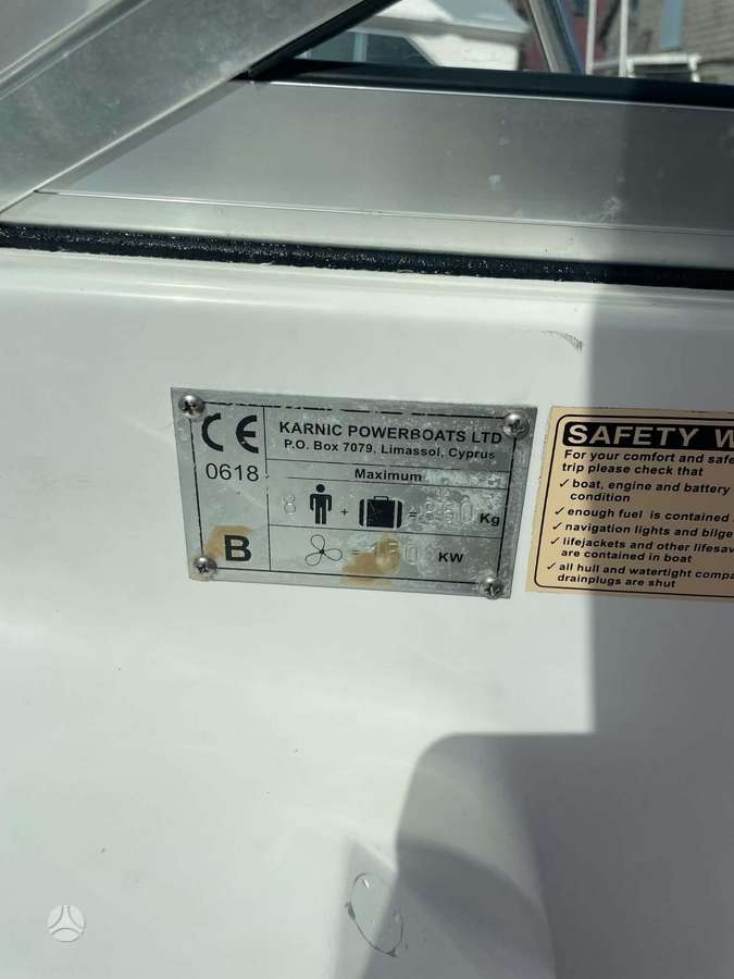 Karnic 2250 blue water, яхты / катера
