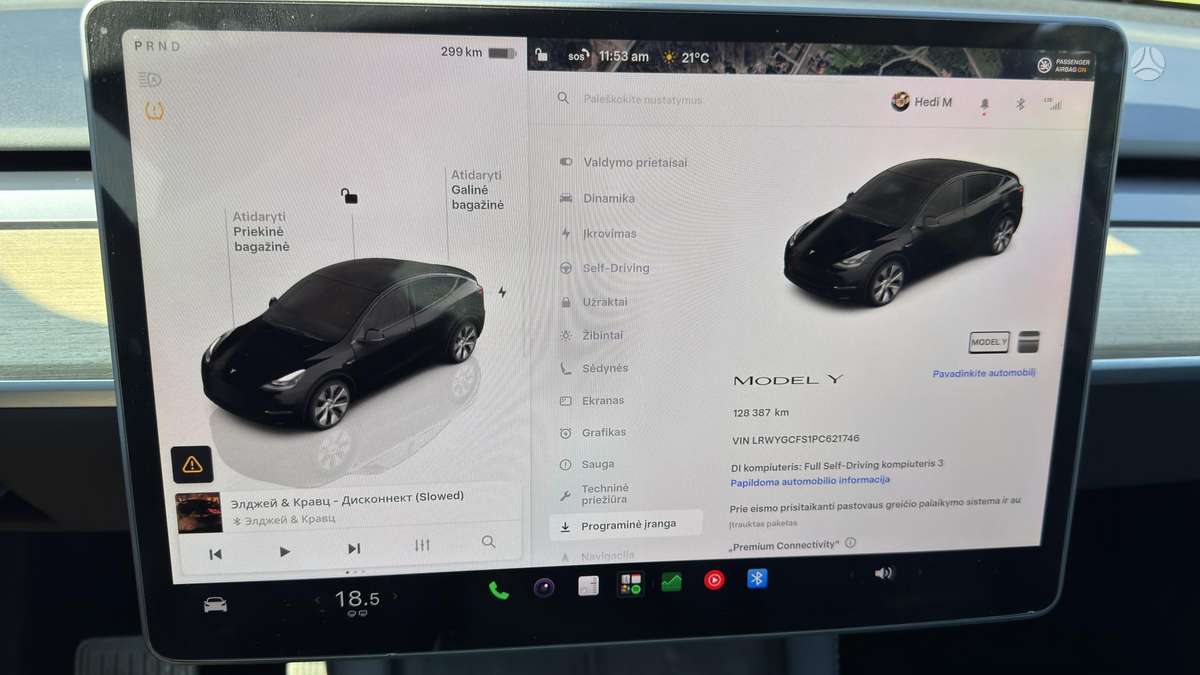 Tesla Model Y, 60 kWh, hatchback