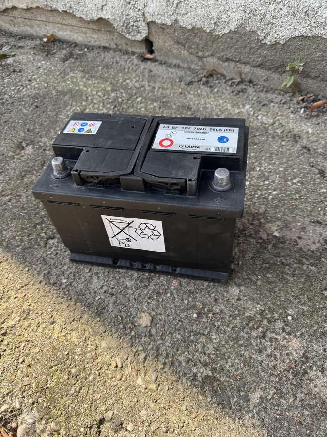 Varta 12v 70ah 760a start/stop