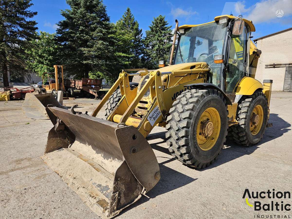 Komatsu WB93S-5E0, excavator loader